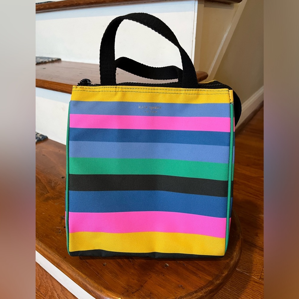Kate Spade Multi-colored Insulated Lunch Box
